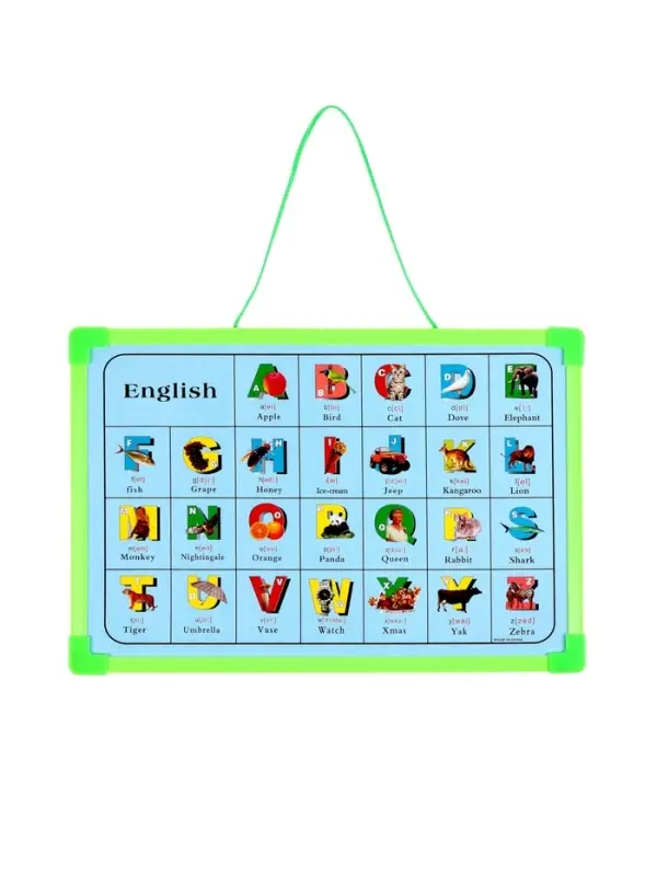 Доска магнитная, маркер и 2 магнита в комплекте, МИКС