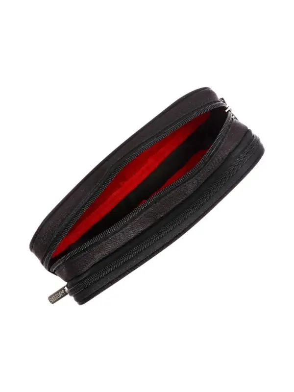 Пенал - футляр deVENTE Luxury Car, 95&times;220&times;70 мм, мягкий, на молнии, 1 отделение, текстиль, чёрный
