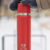 Термос &laquo;Арктика 600&raquo; с питьевой системой, красный