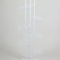 Подставка для цветов Greengo, 8 полок, 43&times;22&times;141 см, напольная, металл, белая