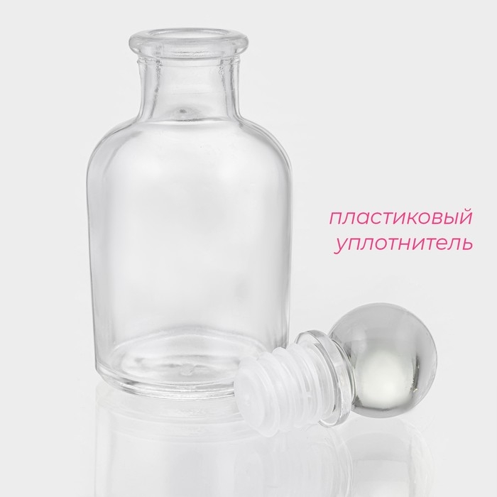 Банка стеклянная для хранения сыпучих продуктов Доляна «Классика», 60 мл, 4,4×10,3 см Банка стеклянная для хранения сыпучих продуктов Доляна «Классика», 60 мл, 4,4×10,3 см