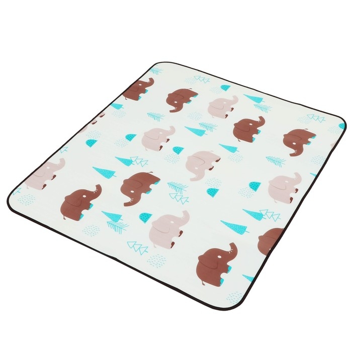 Игровой коврик для детей на фольгированной основе «Слоник», размер 180х150x0,5 см, Крошка Я Игровой коврик для детей на фольгированной основе «Слоник», размер 180х150x0,5 см, Крошка Я