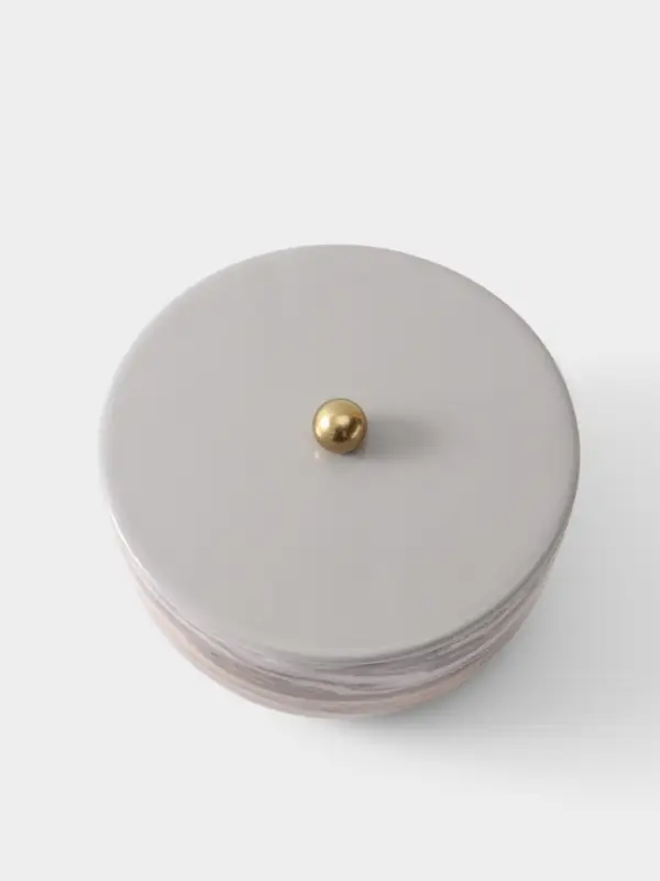 Конфетница с крышкой &laquo;Халва&raquo;, 14&times;14&times;9 см