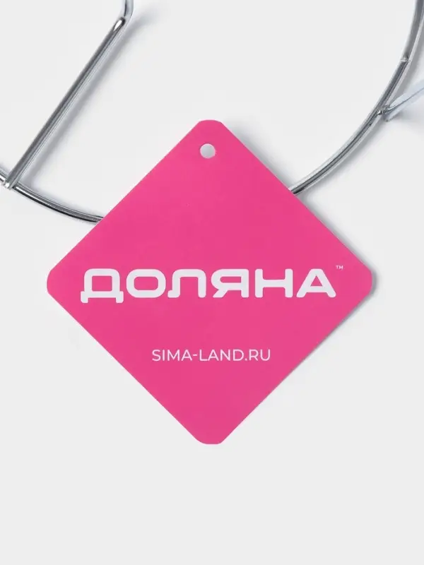 Держатель для бумажных полотенец настольный Доляна, 13.5&times;13.5&times;27 см, хром