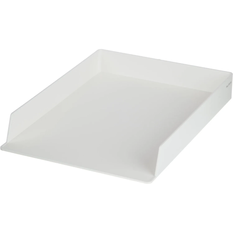 Лоток горизонтальный д/бум Deli NuSign ENS001-white 2лотка + орган-р бел