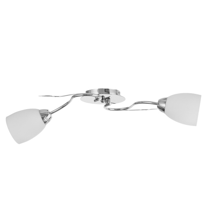 Люстра Люстра "Джил" 2х60Вт Е27 Хром 54х25х22см