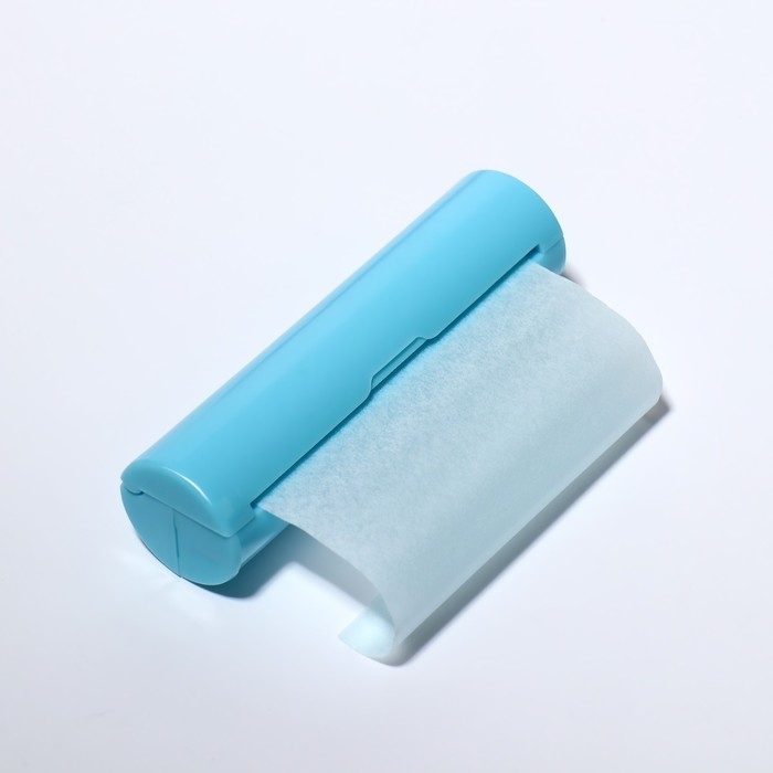 Мыло листовое, в рулоне, d = 2,3 × 9 см, 120 см, цвет голубой