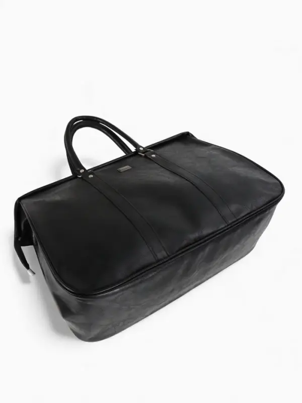 Сумка дор Саквояж, 48*18,5*30, отд на молнии, черный Сумка дор Саквояж, 48*18,5*30, отд на молнии, черный