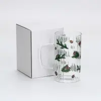 Кружка стеклянная «Шишки», 350 мл Кружка стеклянная «Шишки», 350 мл