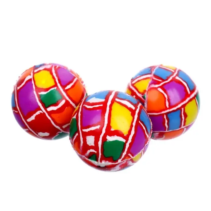 Мяч каучуковый, попрыгунчик «Хочу играть», в банке, 50 шт Мяч каучуковый, попрыгунчик «Хочу играть», в банке, 50 шт