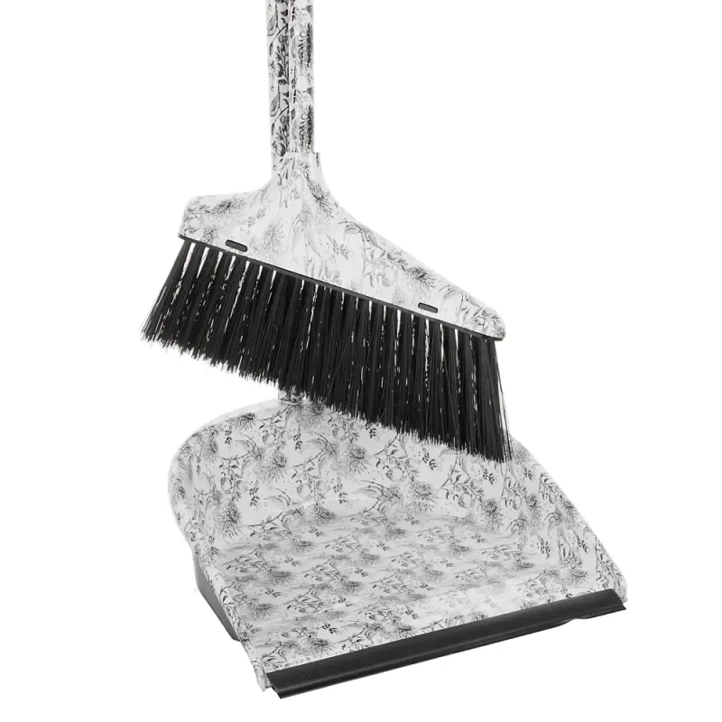 VETTA Набор щётка с ручкой + совок полипропилен "Сад"