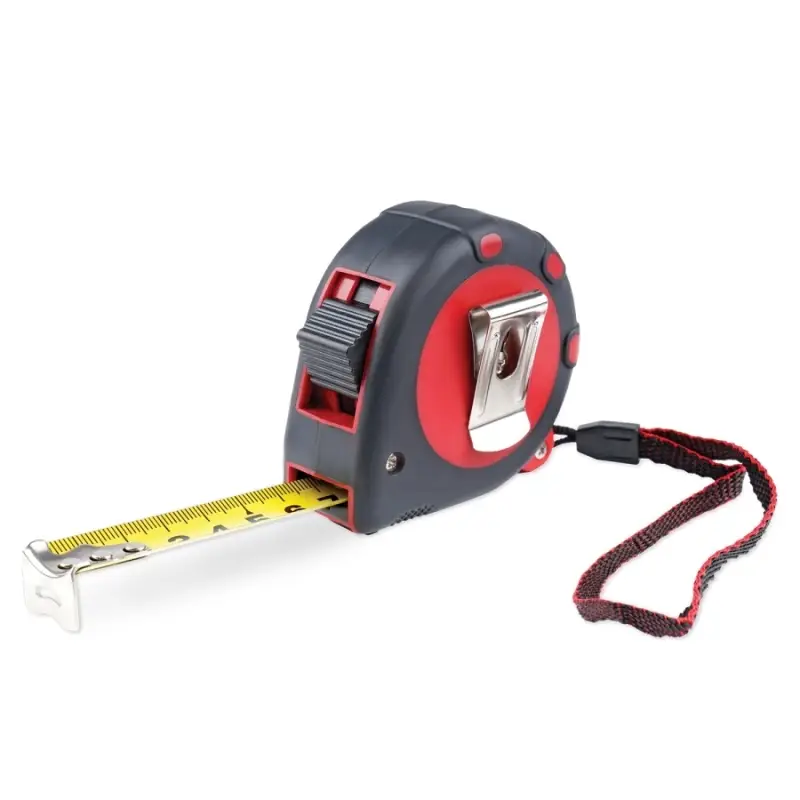 Рулетка 5м х 19 мм двухкомпонентный корпус (3 фиксатора) AVS MT5019R