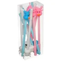 Ручка-прикол Calligrata &laquo;Олень&raquo;, чёрный стержень, гелевая, подарочная, МИКС