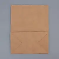 Пакет крафт бумажный фасовочный, прямоугольное дно 26×15×34 см