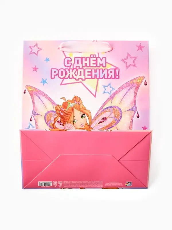 Пакет подарочный детский Winx, ML 23&times;27&times;11.5, см