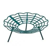 Кустодержатель для клубники, d=30.5 см, пластик, зелёный