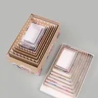 Набор подарочных коробок 10 в 1 &laquo;Нежные цветы&raquo;, 12 &times; 7 &times; 4 - 32.5 &times; 20 &times; 12.5 см