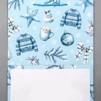 Пакет подарочный новогодний ламинированный, &laquo;Новогодние игрушки &raquo;, 26&times;12&times;32 см