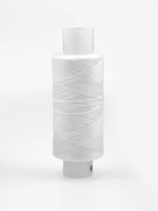 Нитки 40ЛШ, 200 м, белые №0101