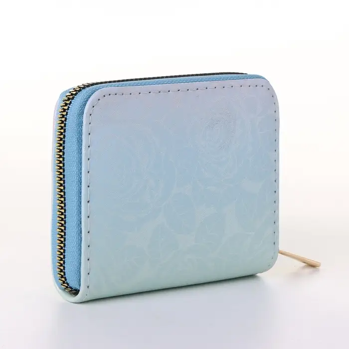 Кошелёк женский &laquo;Градиент&raquo;, на молнии 11&times;2.5&times;9 см, разноцветный