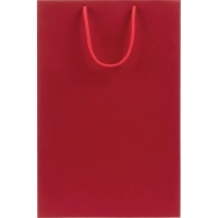 Пакет подарочный бумажный Porta, средний, красный, 23х35х10см,15837.50