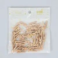 Прищепки для декора, набор 40 шт., 2.5&times;0.8 см