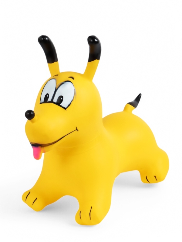 Попрыгун ZABIAKA «Собачка», 56×32×53 см, жёлтый Попрыгун ZABIAKA «Собачка», 56×32×53 см, жёлтый
