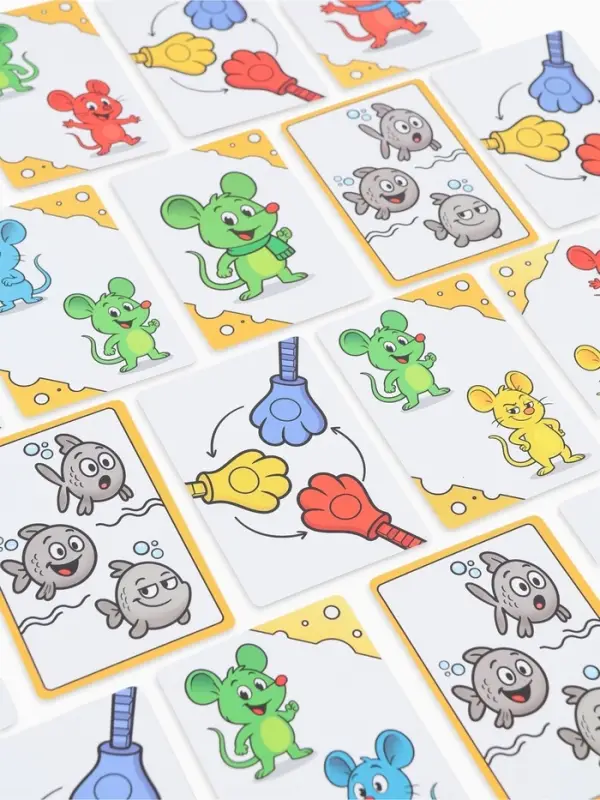 Настольная игра &laquo;Лапки в деле&raquo;, 2 в 1, 5+