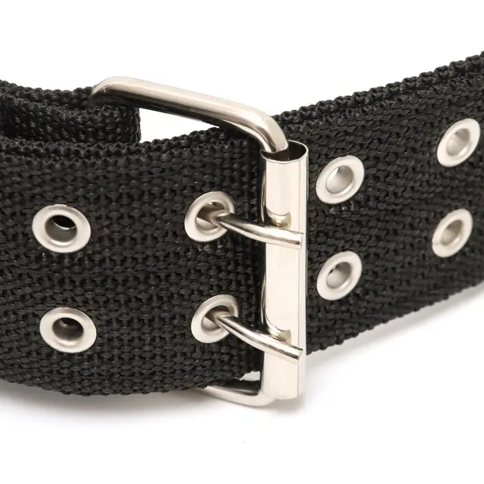 Ошейник, 80&times;4.9 см, ОШ 65-75 см, четырёхслойный, полиэстер, чёрный