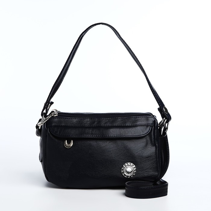 Сумка кросс-боди на молнии, цвет синий Сумка кросс-боди на молнии, цвет синий