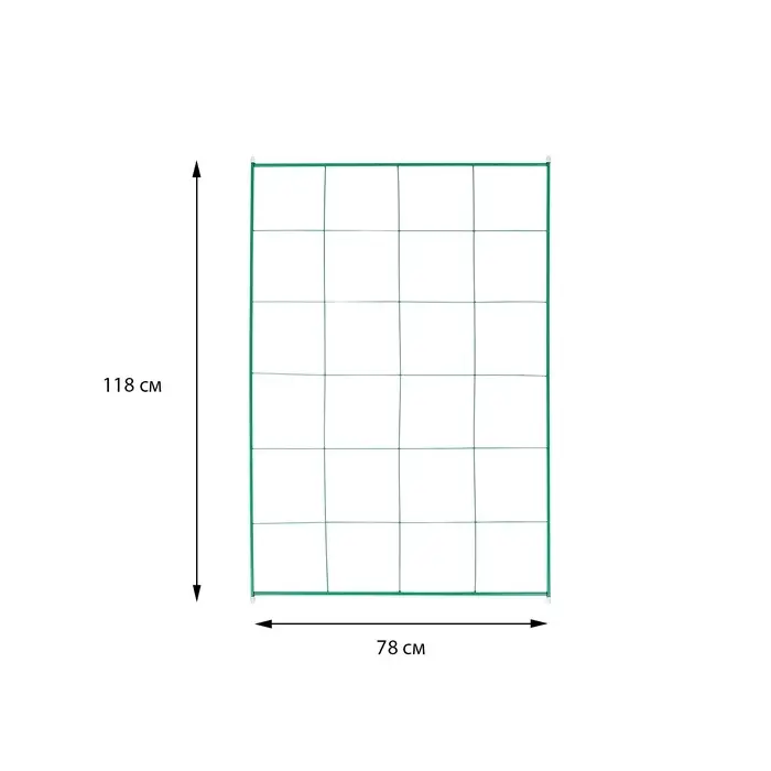 Шпалера для огурцов, двухсторонняя, 118&times;78 см, металл