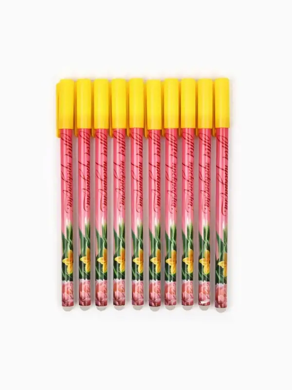 Пиши стирай ручка синяя паста, гелевая 0.5 мм с колпачком &laquo;Ты прекрасна!&raquo;