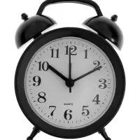 Часы - будильник настольные &laquo;Соломон&raquo;, дискретный ход, 9.8&times;12 см, от батареек АА