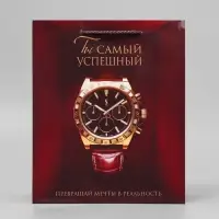 Пакет подарочный ламинированный, упаковка, «Успех», ML, 25 х 21 х 8 см
