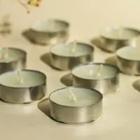 Набор чайных свечей &laquo;Классика&raquo;, белый, 100 шт.