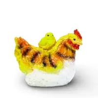 Садовая фигура из гипса &laquo;Курица с цыплёнком&raquo;, 19&times;11&times;15.5 см