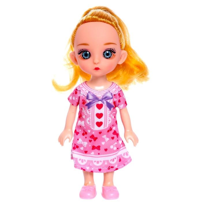 Кукла модная «Ася» в платье, МИКС Кукла модная «Ася» в платье, МИКС