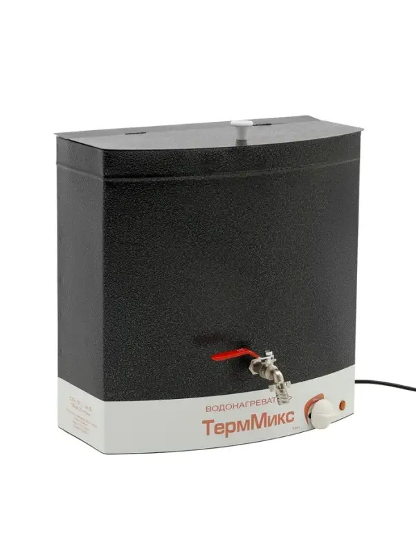 Бак настенный "ТермМикс", с ЭВН, 1250 Вт, 20 л, цвет серебро