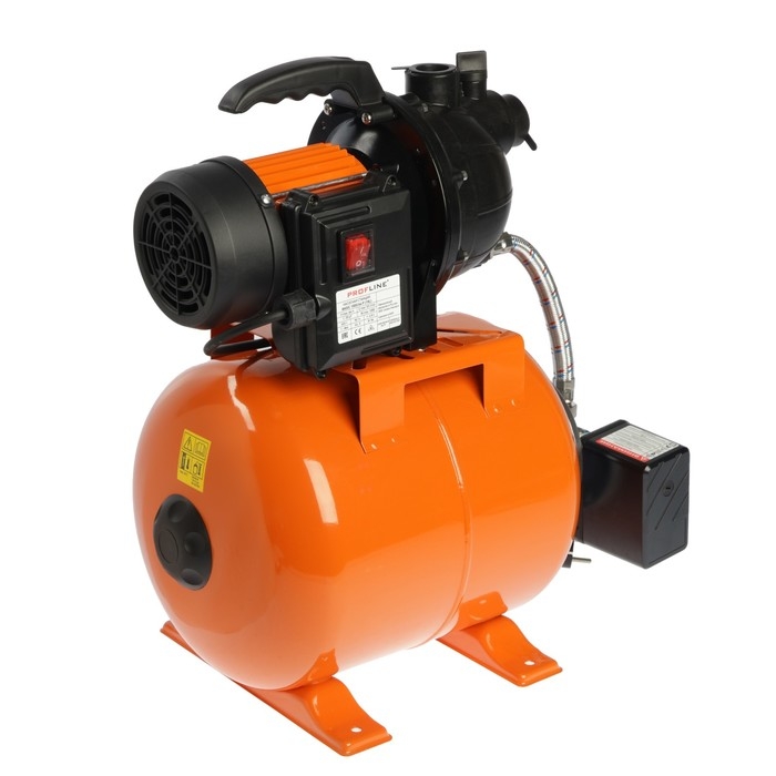 Насосная станция PROFLINE BASIC 1000/44P, 1000 Вт, напор 44 м, 53 л/мин, бак 19 л, пластик Насосная станция PROFLINE BASIC 1000/44P, 1000 Вт, напор 44 м, 53 л/мин, бак 19 л, пластик