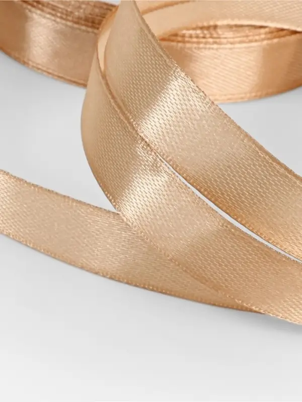 Лента атласная, 12 мм, 23±1 м, бежевая №267 Лента атласная, 12 мм, 23±1 м, бежевая №267