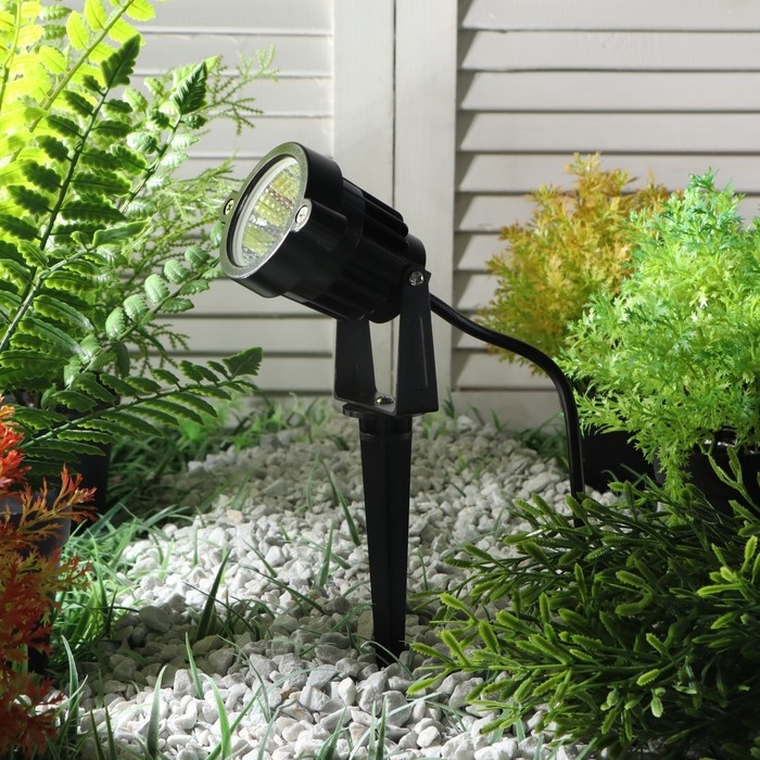 Светильник светодиодный грунтовый, 7 Вт, 630 Лм, IP65, 3000 К, 220 В Светильник светодиодный грунтовый, 7 Вт, 630 Лм, IP65, 3000 К, 220 В