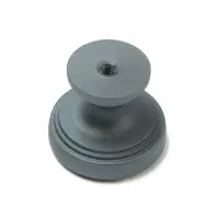 Ручка-кнопка CAPPIO PK322, d=30 мм, цвет графит, 8 шт.