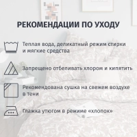 Постельное белье 2сп Макси Бязь (нав.70х70-2шт),Vintage