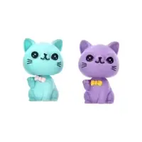 Набор фигурных ластиков, 6 штук, МИКС