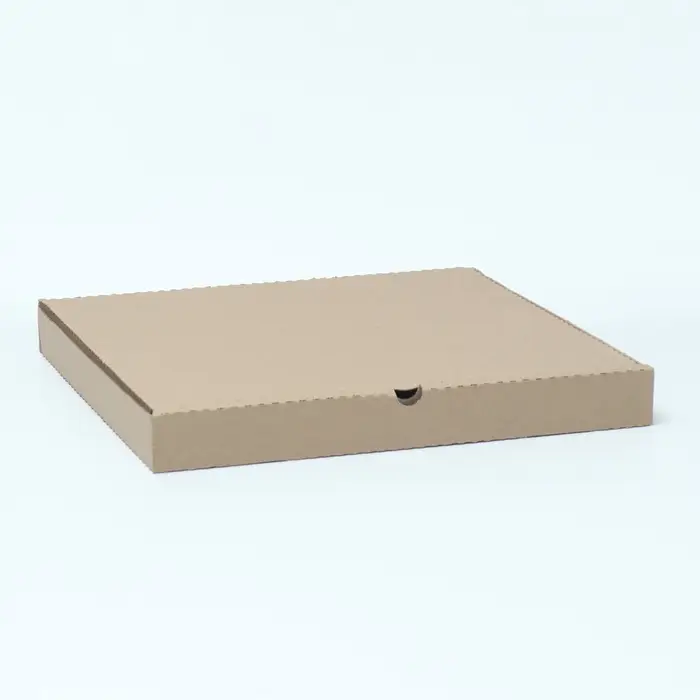 Коробка для пиццы, бурая, 36&times;36&times;4 см