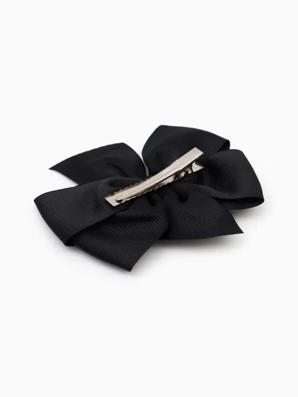 Бант для волос на заколке чёрный, Принцессы Дисней