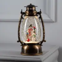 Светодиодная фигура &laquo;Два снеговика&raquo; 14&times;23.5&times;11 см, пластик, от батареек ААх3, USB, свечение тёплое белое