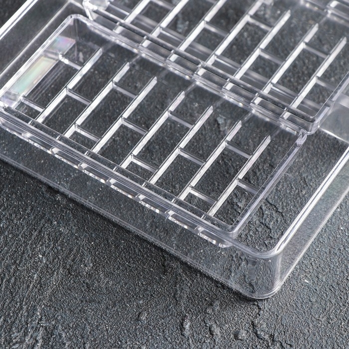 Форма для шоколада «Брикс», 20×12×2,5 см, 4 ячеек 8,5×4,2×1 см, цвет прозрачный Форма для шоколада «Брикс», 20×12×2,5 см, 4 ячеек 8,5×4,2×1 см, цвет прозрачный