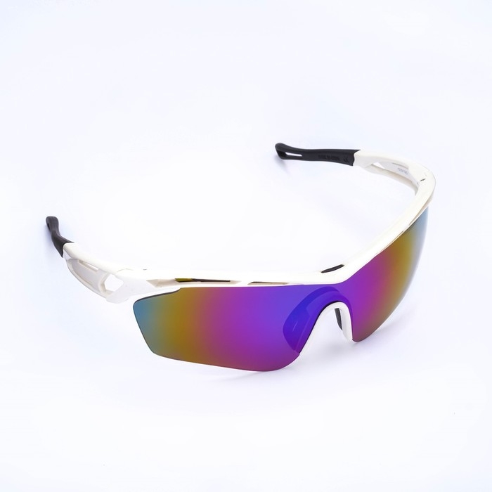 Очки солнечные мужские спортивные Очки солнечные мужские спортивные "Мастер К", uv 400, ширина 15 см, дужка 13.5 см, линза 8 х 5.1 см