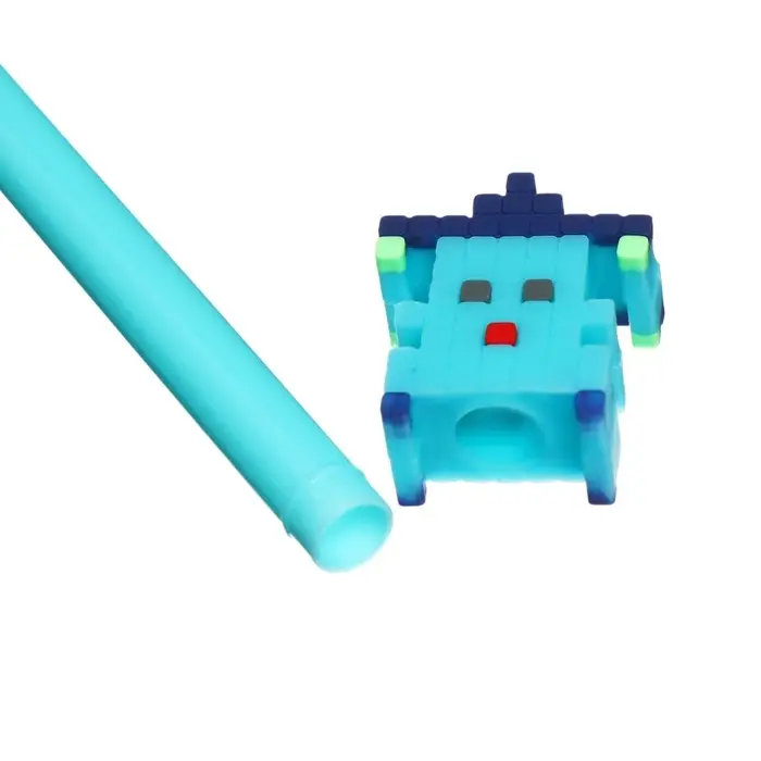 Ручка-прикол Calligrata &laquo;Робот&raquo;, чёрный стержень, гелевая, МИКС